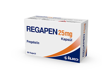 REGAPEN 25 mg 56 kapsül kutu görseli