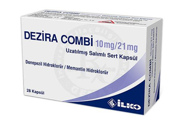 DEZIRA COMBI 10 mg/21 mg uzatılmış salınımlı sert kapsül kutu görseli