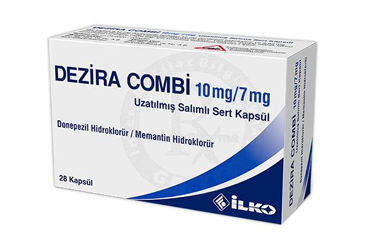 DEZIRA COMBI 10 mg/7 mg uzatılmış salınımlı sert kapsül kutu görseli