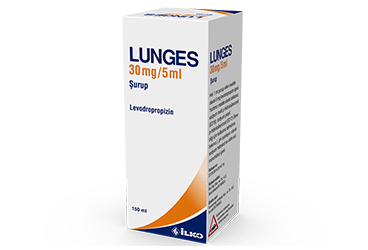 LUNGES 30 mg/5 ml 150 ml şurup kutu görseli