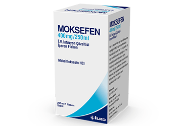 MOKSEFEN 400 mg/250 ml inf. solüsyonu kutu görseli