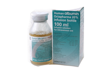 HUMAN ALBUMIN %20 BERK 100 ml kutu görseli