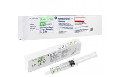 CLARISCAN 0.5 mmol/ml enjeksiyonluk çözelti (1X15 ml flakon) kutu görseli
