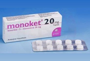 MONOKET 20 mg 20 tablet {Melusin} kutu görseli