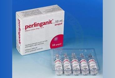 PERLINGANIT 10 mg 10 ampül {Melusin} kutu görseli