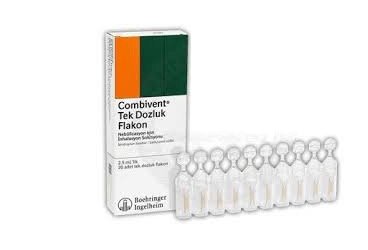 COMBIVENT tek doz 20 flakon kutu görseli