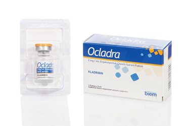 OCLADRA 2 mg/ml enjeksiyonluk çözelti içeren 1 flakon kutu görseli