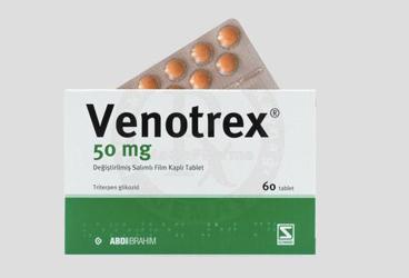 VENOTREX retard 50 mg 60 film kaplı tablet kutu görseli