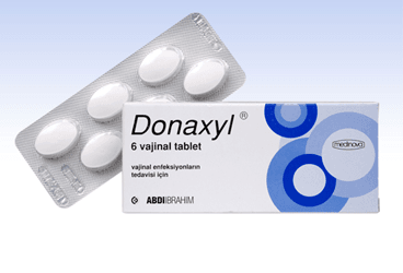 DONAXYL 10 mg 6 vaginal tablet kutu görseli