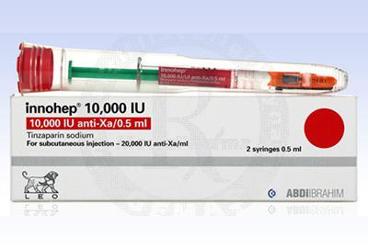INNOHEP 20000 IU 0.5 ml 2 kullanıma hazır enjektör kutu görseli