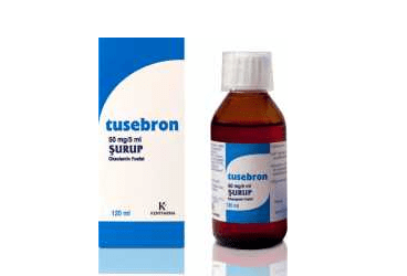 TUSEBRON şurup 120 ml kutu görseli