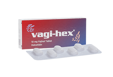 VAGI-HEX 10 mg 12 vaginal tablet kutu görseli