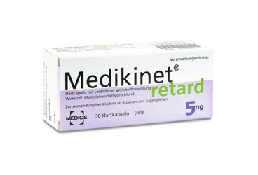 MEDIKINET retard 5 mg 30 kapsül kutu görseli