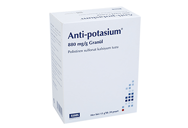 ANTI-POTASIUM 20 granül poşet kutu görseli