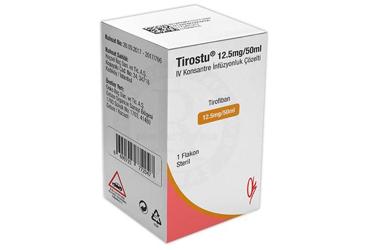ERASTAT 12.5 mg/50 ml IV inf. için kon. çöz. içeren 1 flakon { Koçsel } kutu görseli
