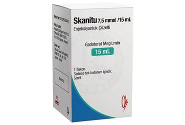 SKANITU 7.5 mmol/15 ml enjeksiyonluk çözelti (1 flakon) kutu görseli