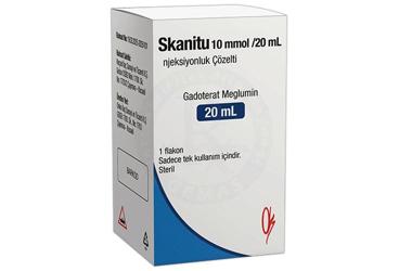 SKANITU 10 mmol/20 ml enjeksiyonluk çözelti (1 flakon) kutu görseli