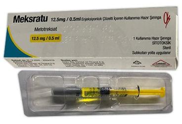 MEKSRATU 12.5 mg/0.5 ml enjeksiyonluk çözelti içeren kullanıma hazır şırınga (1 adet) kutu görseli