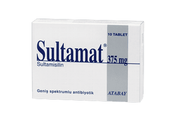 SULTAMAT 375 mg 10 tablet kutu görseli