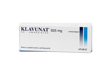 KLAVUNAT 625 mg 10 tablet kutu görseli