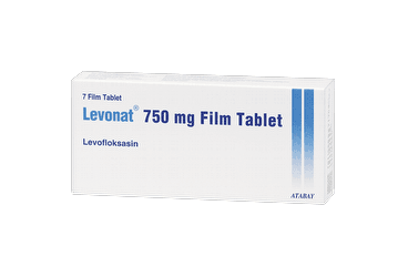 LEVONAT 750 mg 7 film tablet kutu görseli