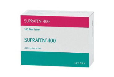 SUPRAFEN 400 mg 100 film tablet kutu görseli