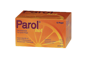 PAROL HOT 12 poşet granül kutu görseli