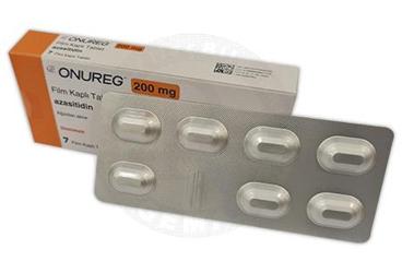 ONUREG 200 mg film kaplı tablet (7 adet) kutu görseli
