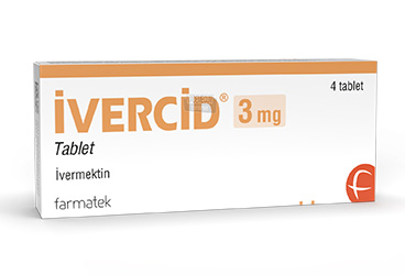 IVERCID 3 mg tablet (4 tablet) kutu görseli