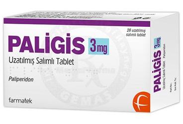 PALIGIS 3 mg uzatılmış salınımlı tablet (28 tablet) kutu görseli