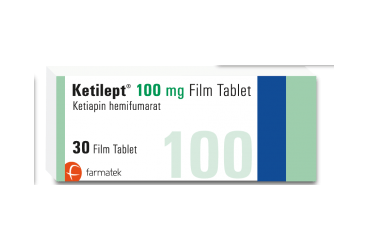 KETILEPT 100 mg 30 tablet { Farma-Tek } kutu görseli