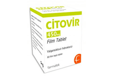 CITOVIR 450 mg film tablet (60 tablet) kutu görseli