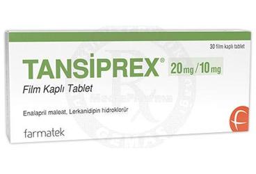 TANSIPREX 20 mg/10 mg film kaplı tablet (30 tablet) kutu görseli