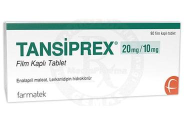 TANSIPREX 20 mg/10 mg film kaplı tablet (90 tablet) kutu görseli