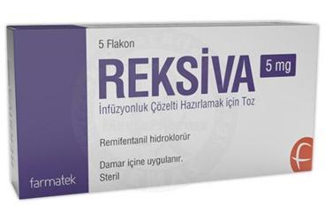 REKSIVA 5 mg infüzyonluk çözelti hazırlamak için toz kutu görseli