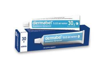 DERMABEL %0.05 deri merhemi 30 gr kutu görseli