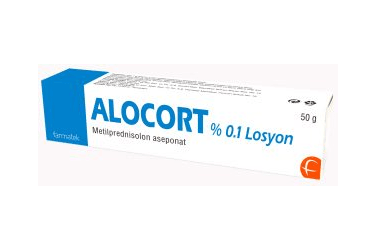 ALOCORT %0.1 losyon 50 gr kutu görseli