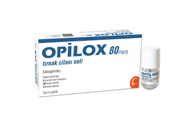 OPILOX tırnak cilası seti kutu görseli