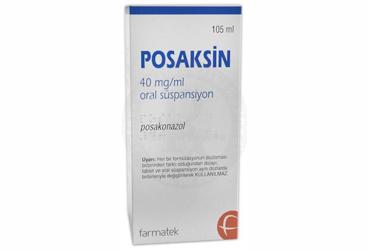 POSAKSIN 40 mg/ml oral süspansiyon kutu görseli
