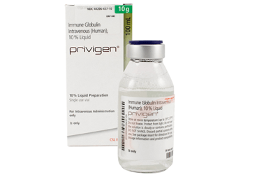 PRIVIGEN 10 G/100 ml IV infüzyon için çözelti içeren 1 FLK kutu görseli