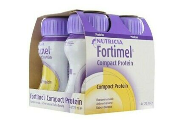 FORTIMEL COMPACT PROTEIN muz aromalı 4X125 ml kutu görseli