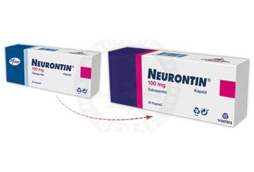 NEURONTIN 100 mg 20 kapsül kutu görseli