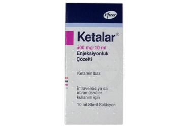 KETALAR 500 mg enjektabl 1 flakon kutu görseli