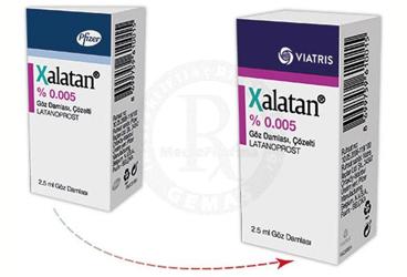 XALATAN % 0.005 göz damlası kutu görseli