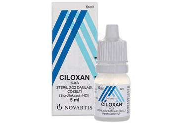 CILOXAN %0.3 5 ml göz damlası kutu görseli