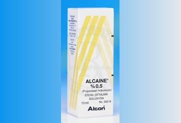 ALCAINE 5 mg 15 ml oft.sol. kutu görseli