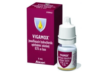 VIGAMOX %0.5 steril oftalmik solüsyon 5 ml kutu görseli
