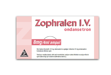 ZOPHRALEN 8 mg/4 ml IV 5 ampül kutu görseli