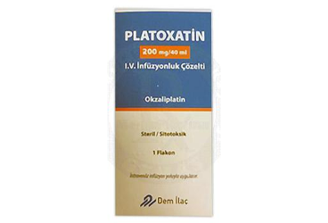 PLATOXATIN 200 mg/40 ml I.V. infüzyonluk çözelti kutu görseli