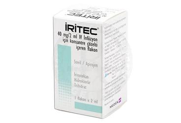 IRITEC 40 mg/2 ml IV infüzyon için kon. çöz. içeren flakon { Dem } kutu görseli